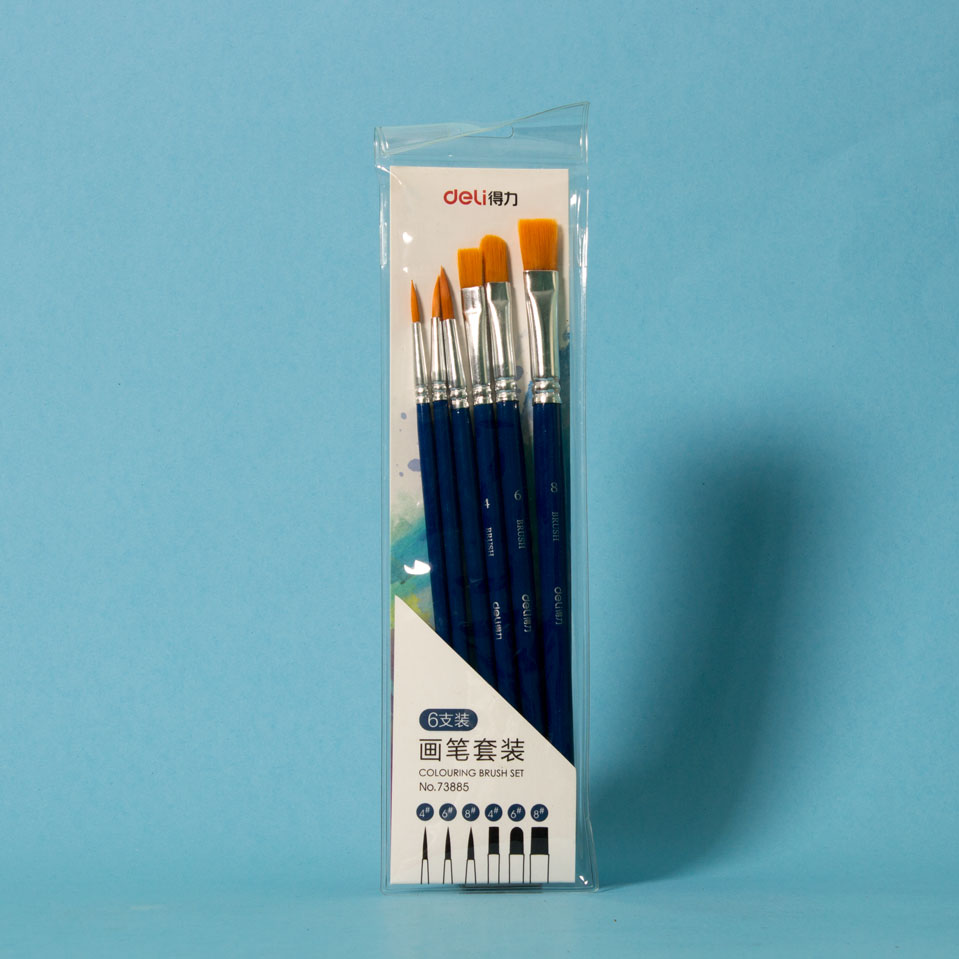 Deli Colouring Brush Set 73885 طقم فرش Alt