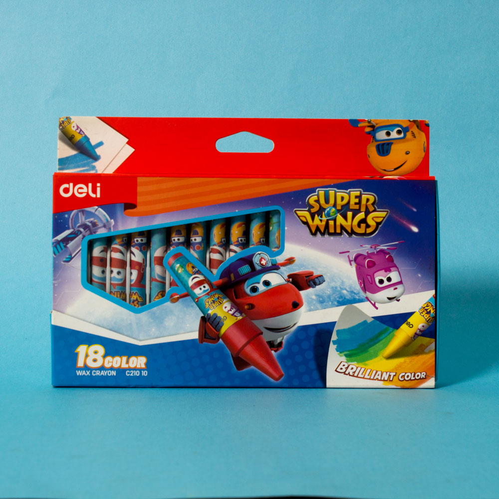 الوان شمع Deli Super Wings C210 10 Alt