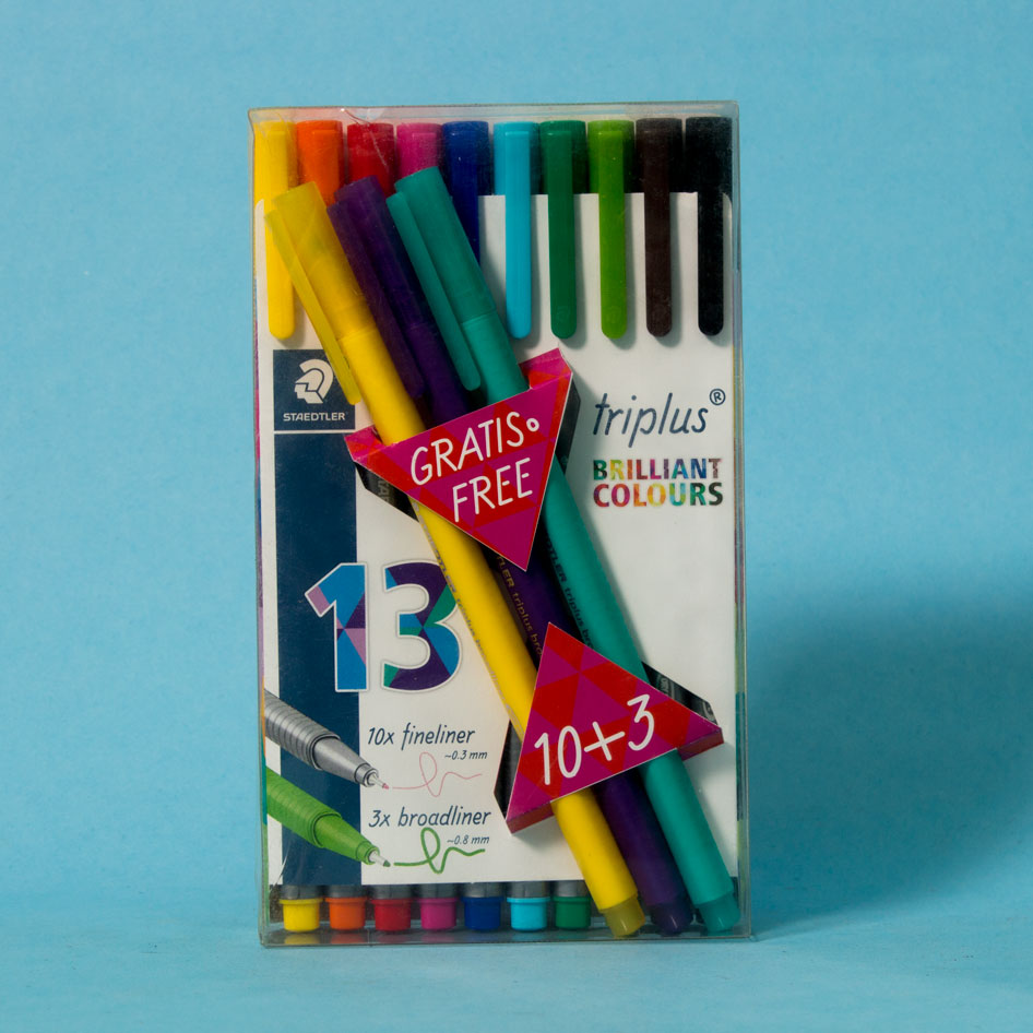 الوان فلوماستر Staedtler Triplus Brilliant Colours 334TB13 Alt