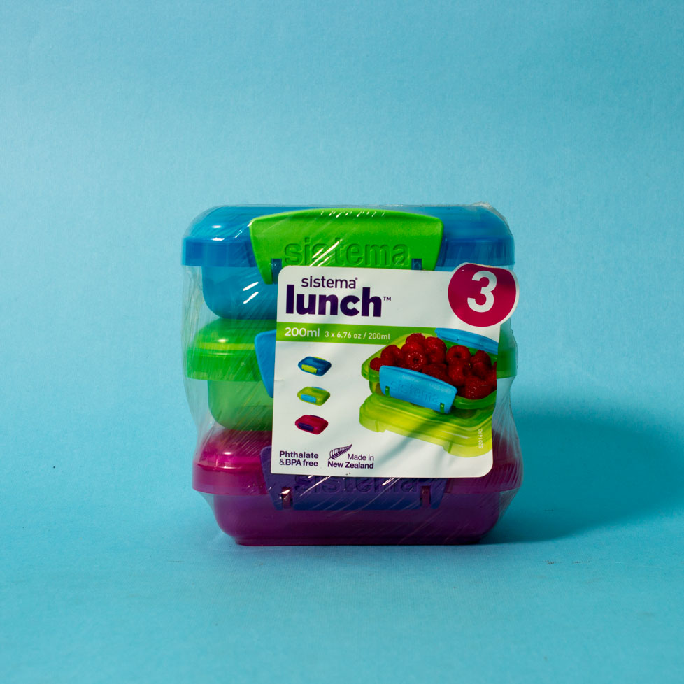 Lunch Box Sistema 3Pcs 200ML Alt