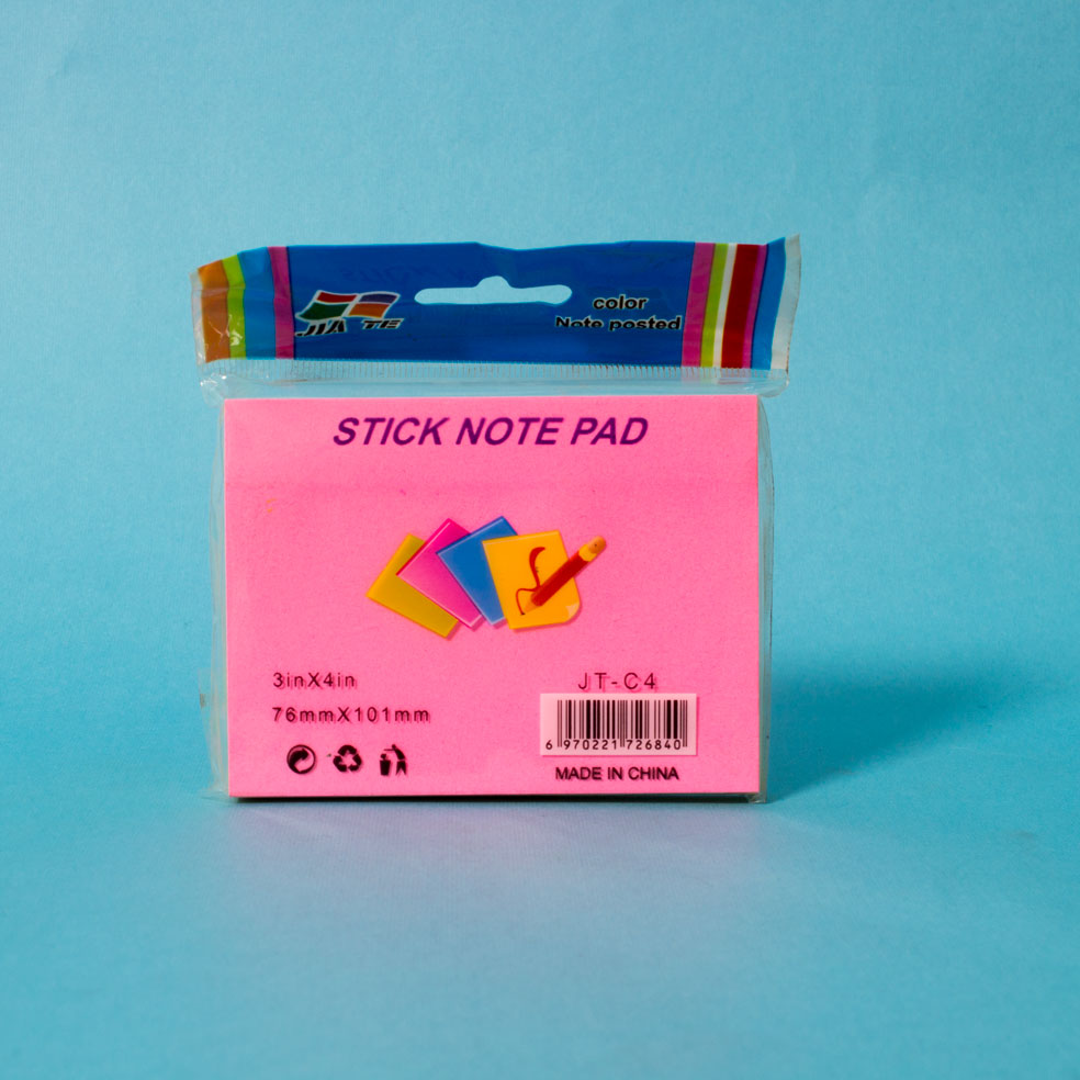 Jia Tie Stick Note Pad JT-C Alt