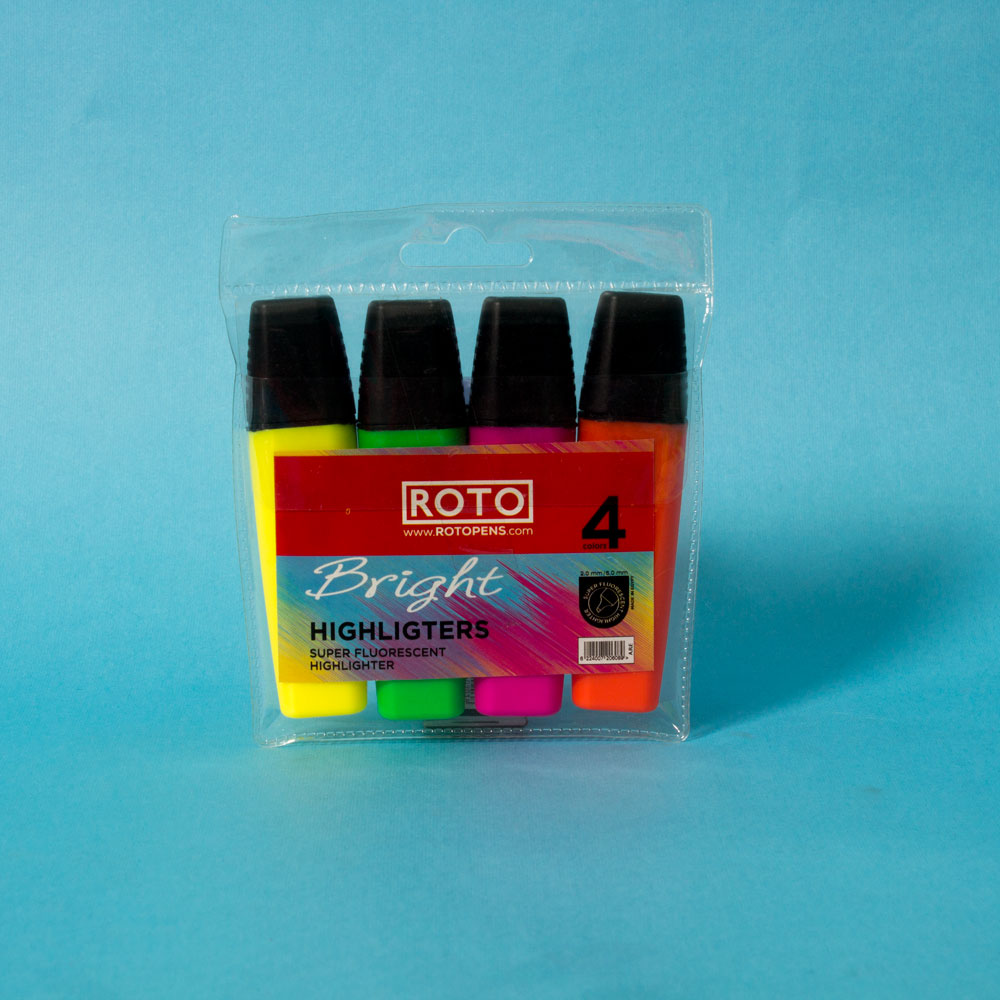 Roto Highlighter 4Colors Alt